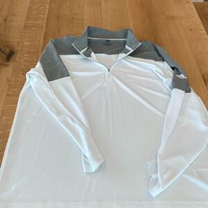 Men’s quarter zip long sleeve t